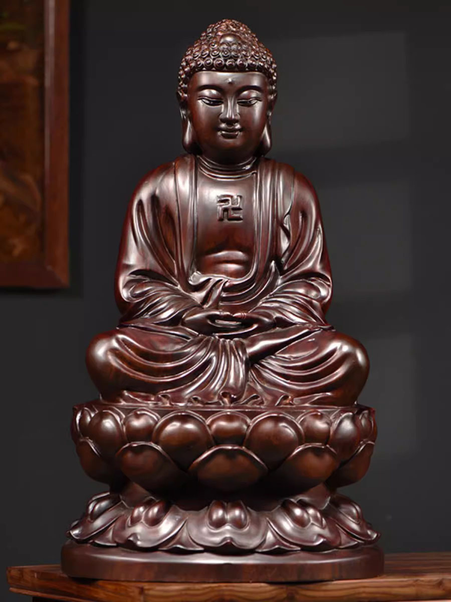 Interior Design Product - Classical Ebony Wood and Rosewood Carvings