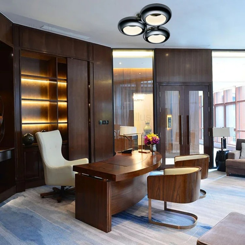 Interior Design Years Of Study - Modern Halo UFO Ceiling Light for