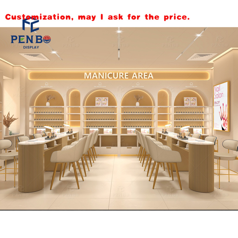custom.Custom Simple Style Nai - Interior Design Nail Salon ulasan dan harga