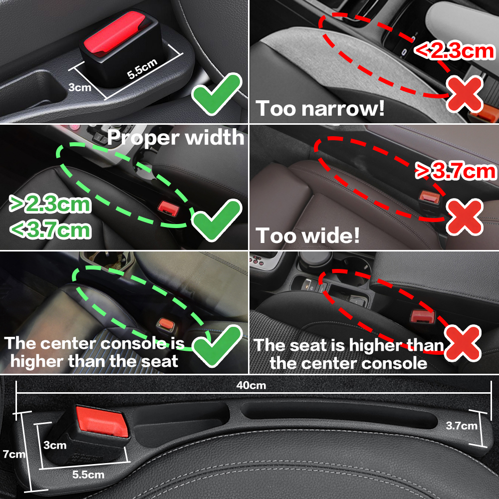 2X Car Seat Gap Filler Between - Interior Design App ulasan dan harga