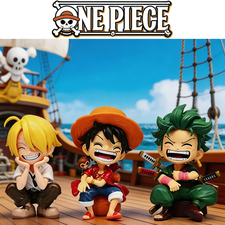 One Piece Chibi Sitting Figure - Interior Design Japan ulasan dan harga