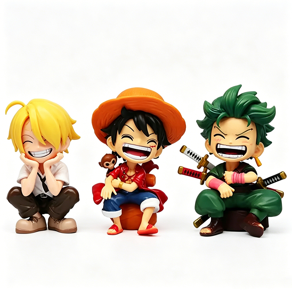 One Piece Chibi Sitting Figure - Interior Design Japan ulasan dan harga
