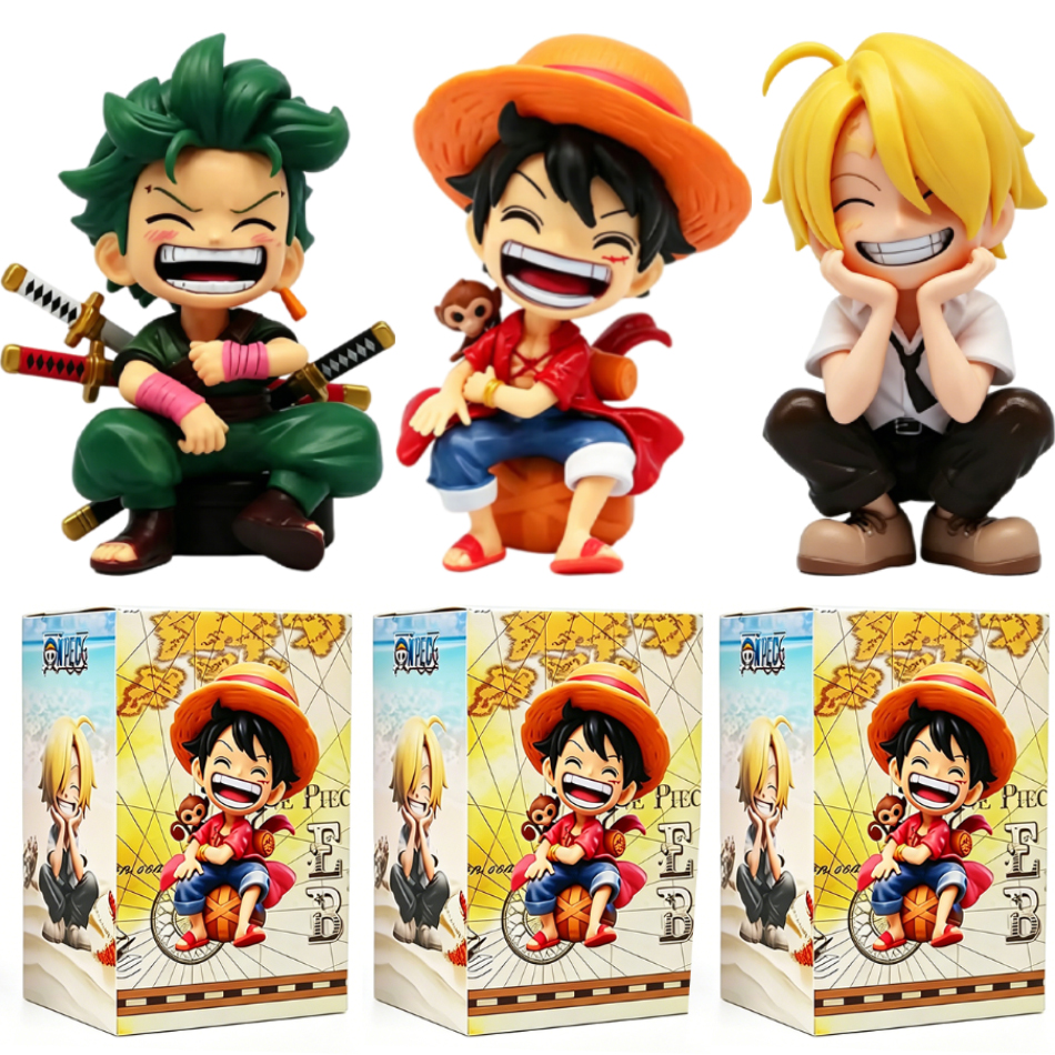 One Piece Chibi Sitting Figure - Interior Design Japan ulasan dan harga