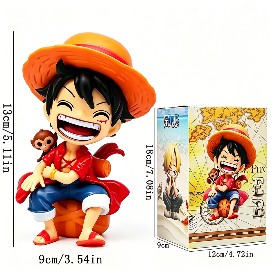 One Piece Chibi Sitting Figure - Interior Design Japan ulasan dan harga