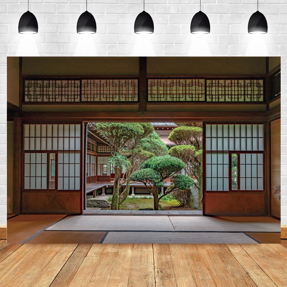 Japanese Style Backdrop Nature - Interior Design Japan ulasan dan harga