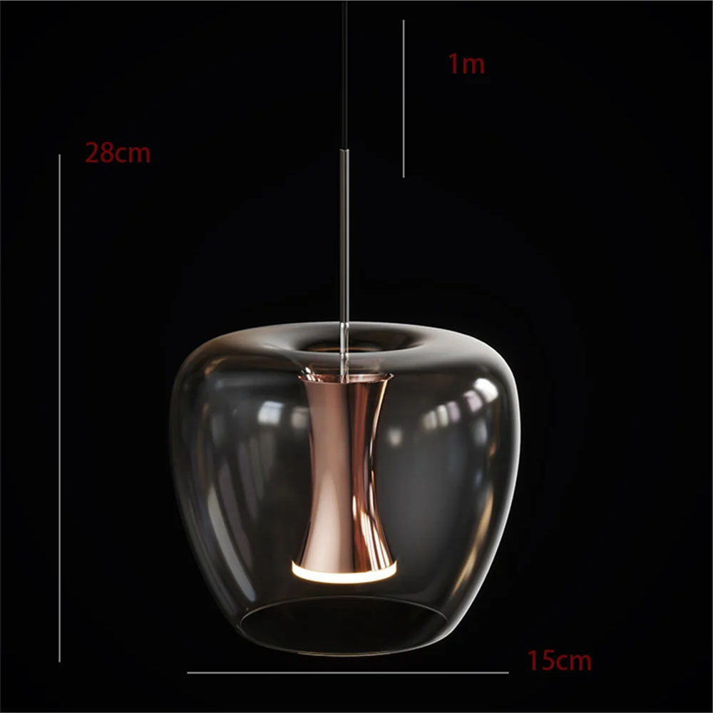 Modern Design Apple Shaped Cle - Interior Design Years Of Study ulasan dan harga