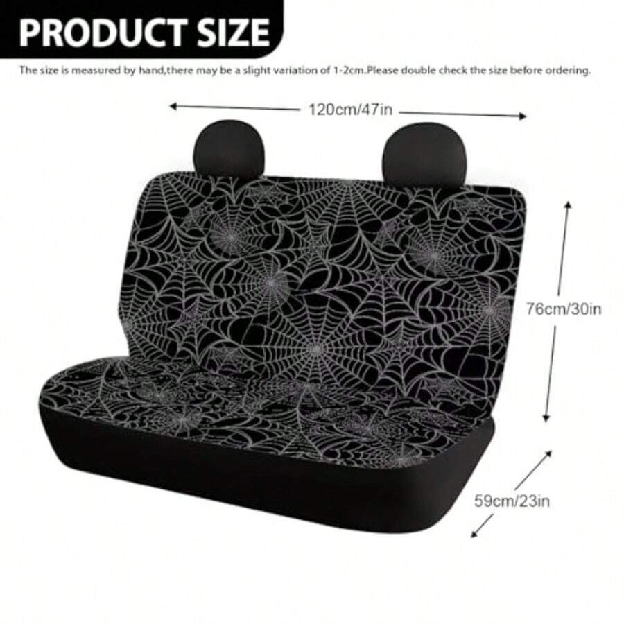 Black Spider Web Print Car Sea - Interior Design Web ulasan dan harga
