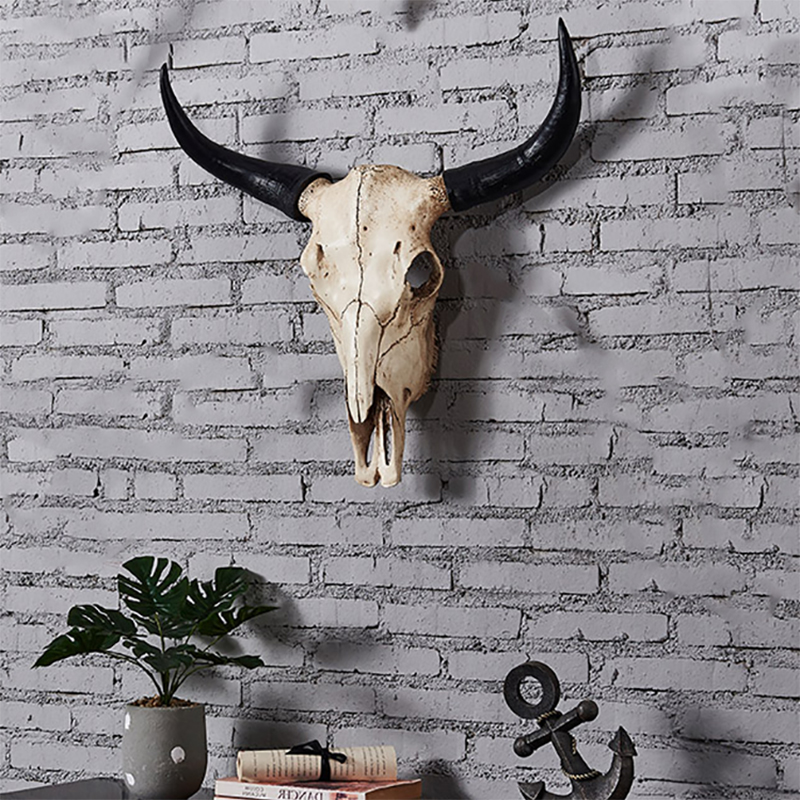 Artificial Cow Skull Sheep Sku - Interior Design Product ulasan dan harga