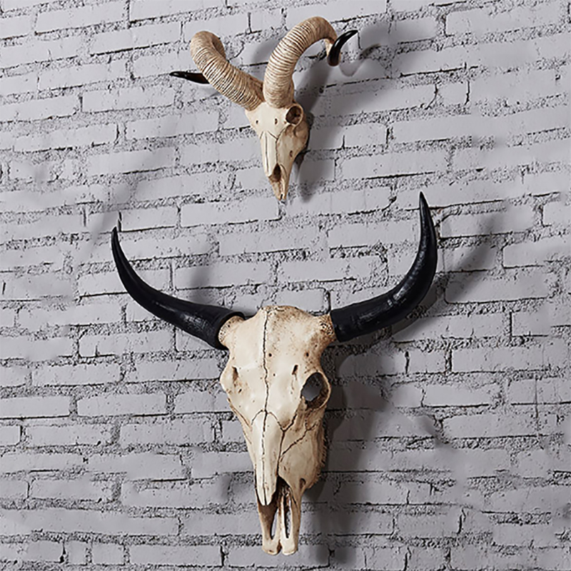 Artificial Cow Skull Sheep Sku - Interior Design Product ulasan dan harga