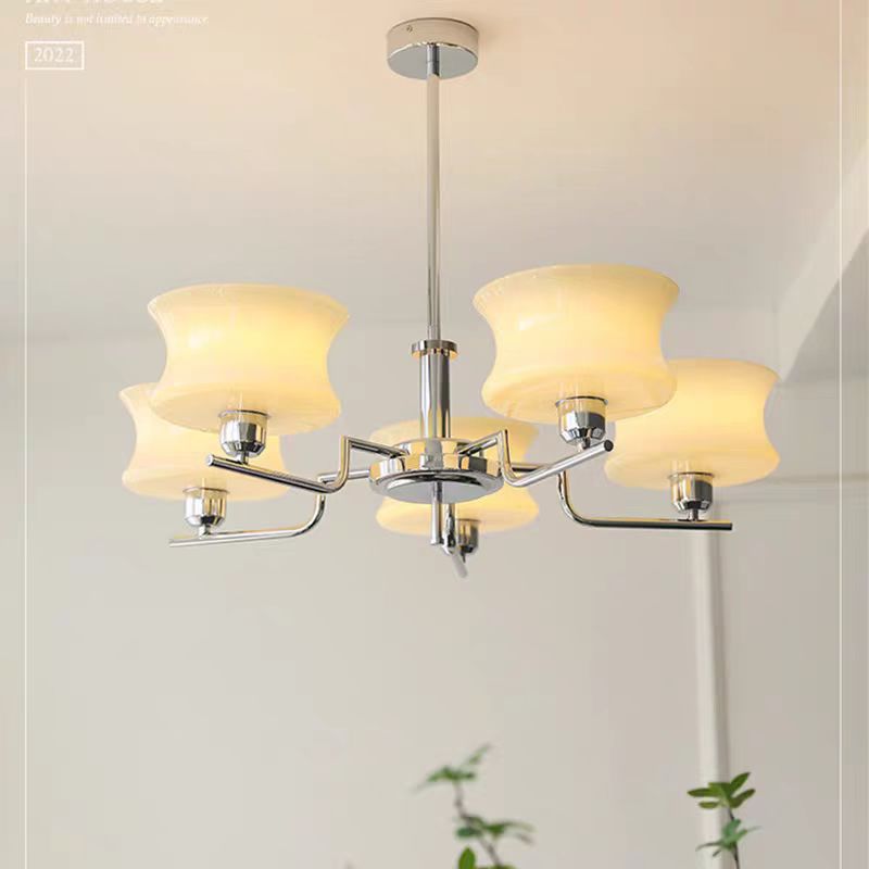 Belue Chandelier French milky  - Interior Design Years Of Study ulasan dan harga