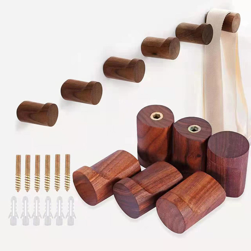 Beech Wood Black Walnut Hook M - Interior Design Product ulasan dan harga