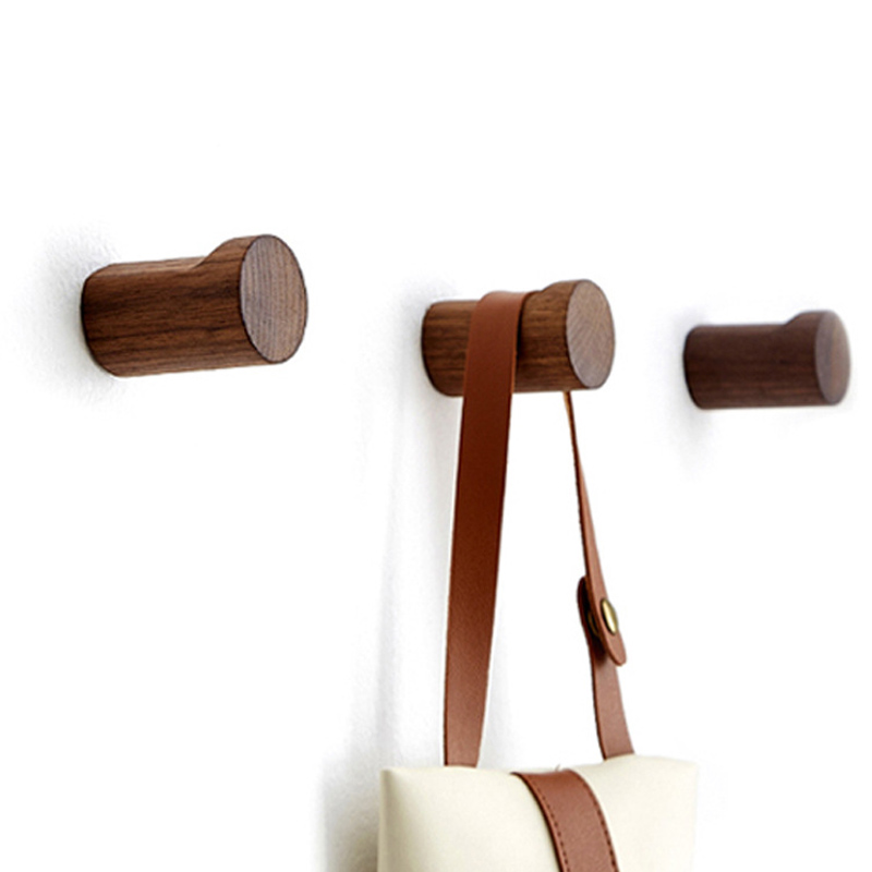 Beech Wood Black Walnut Hook M - Interior Design Product ulasan dan harga