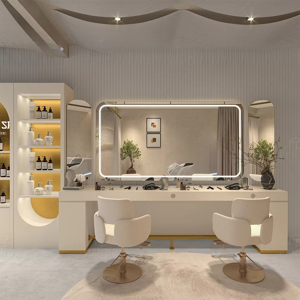 Luxury beauty salon decoration - Interior Design Nail Salon ulasan dan harga