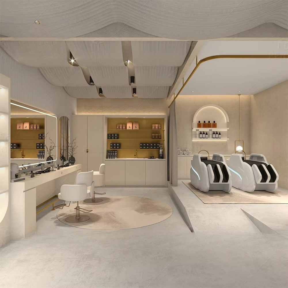 Luxury beauty salon decoration - Interior Design Nail Salon ulasan dan harga
