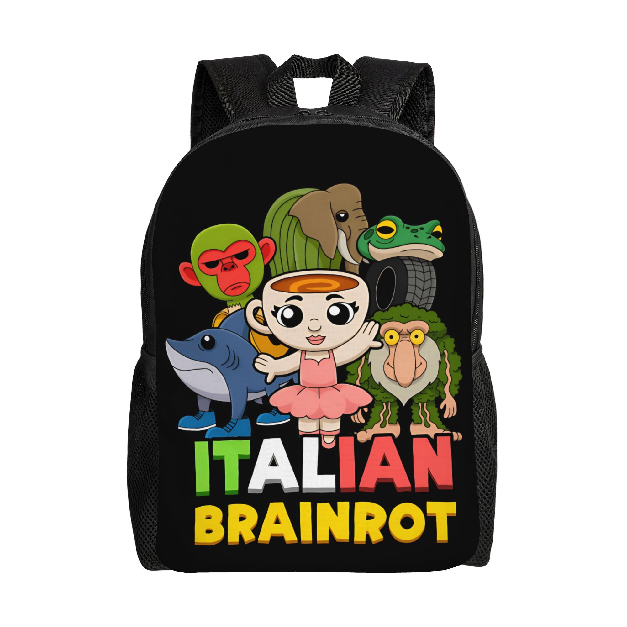 Italian Brainrot Backpack  Lei - Interior Design University ulasan dan harga