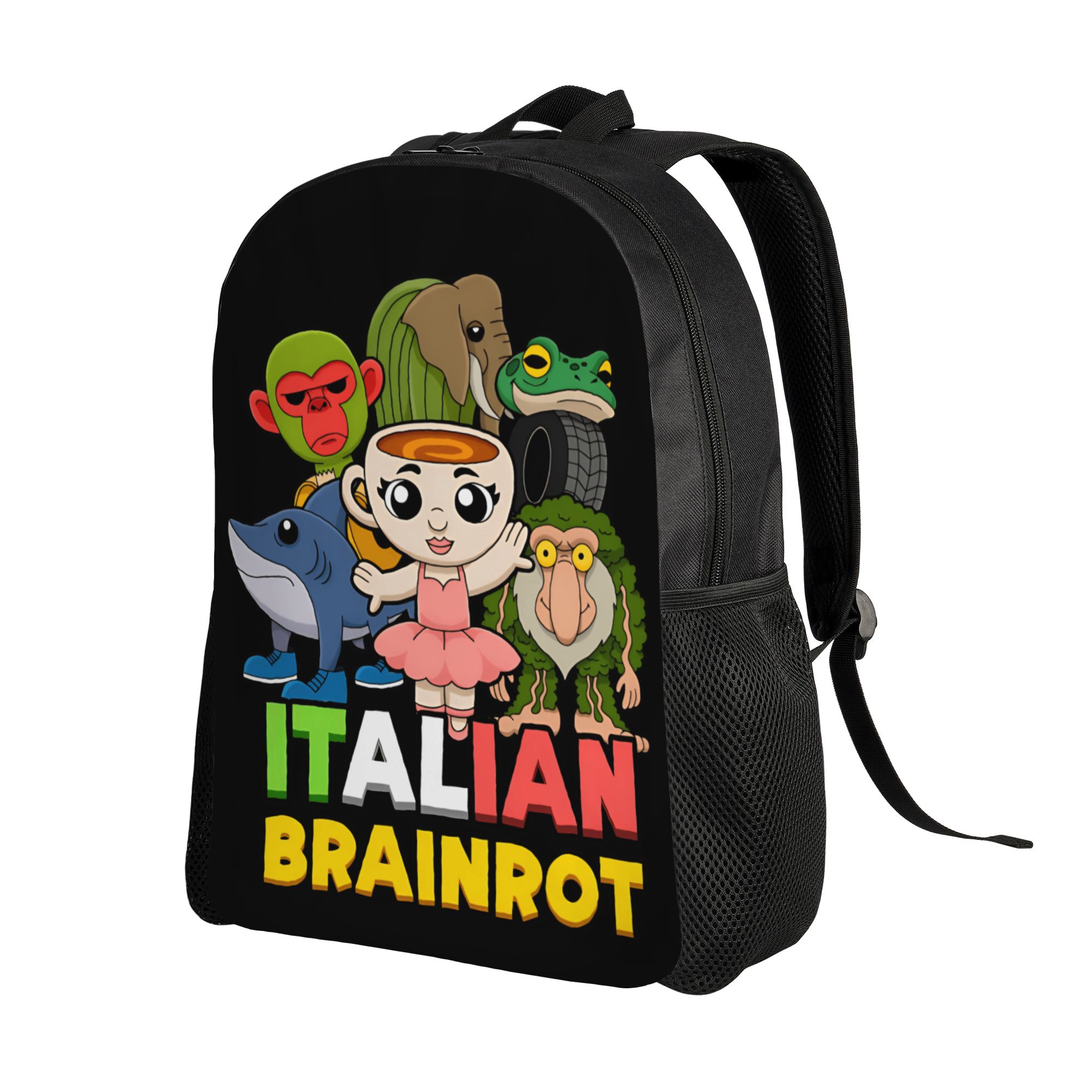 Italian Brainrot Backpack  Lei - Interior Design University ulasan dan harga