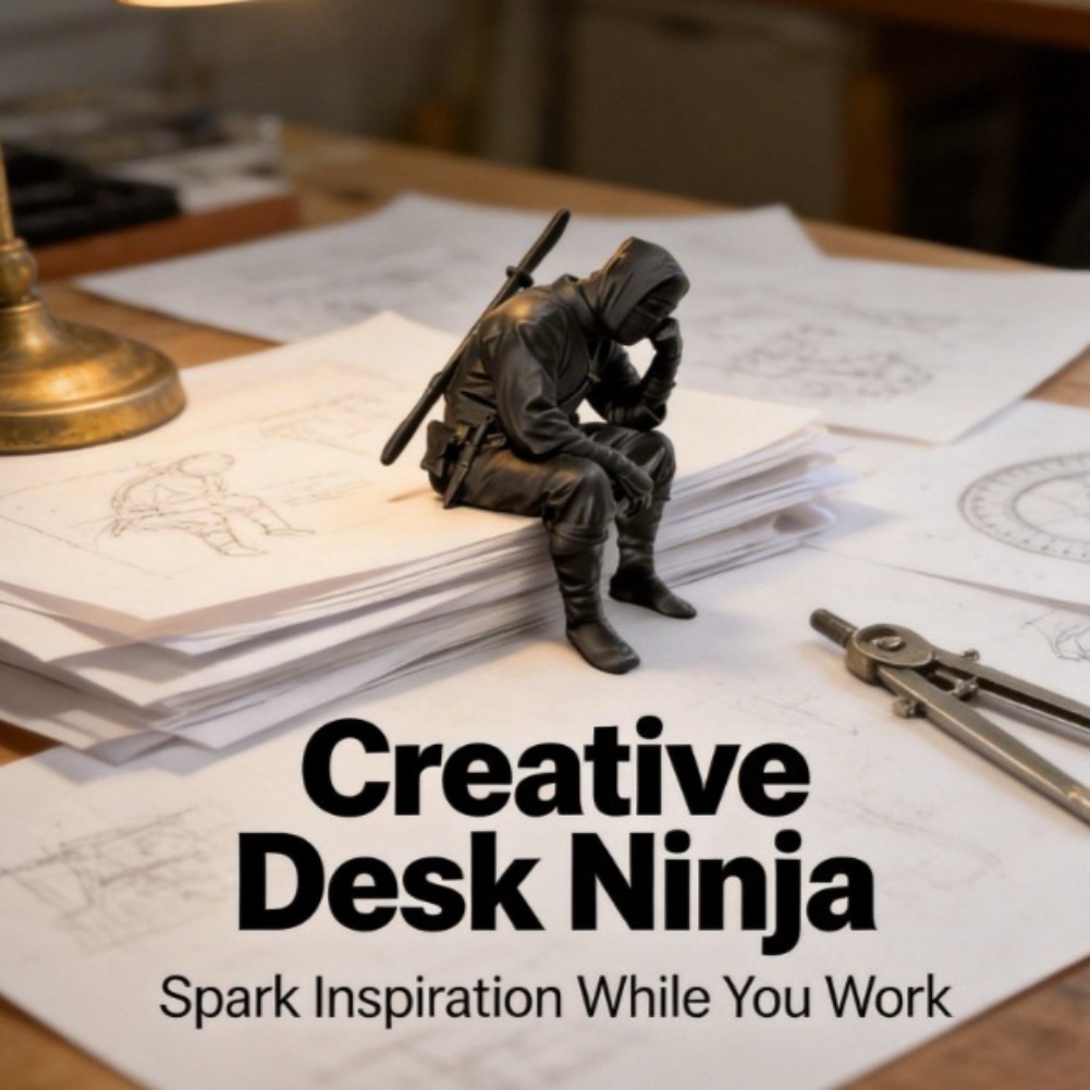 Japanese Seated Ninja Figurine - Interior Design Japan ulasan dan harga