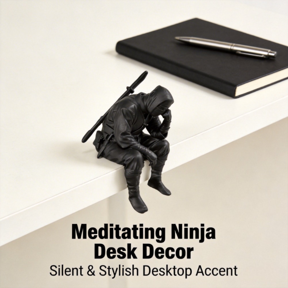 Japanese Seated Ninja Figurine - Interior Design Japan ulasan dan harga