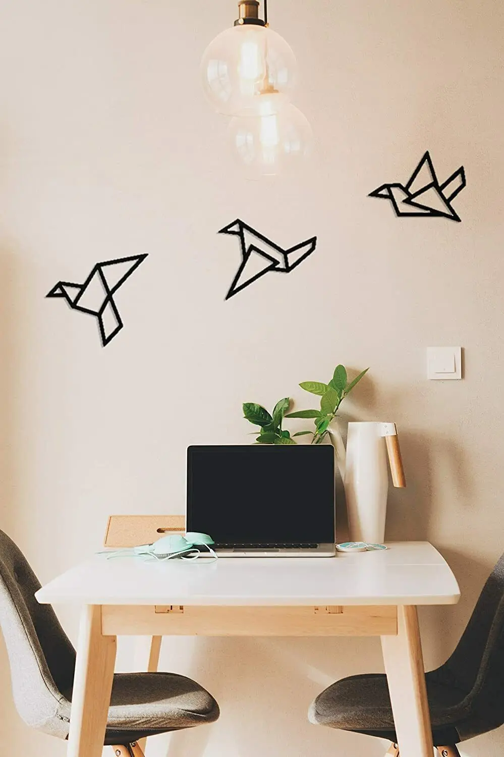 CIFBUY 3 Pcs Simple Bird Moder - Interior Design Product ulasan dan harga