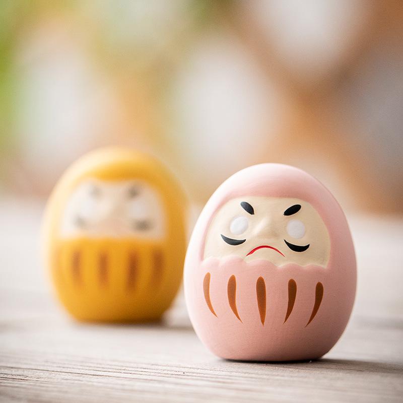Japanese Ceramic Daruma Statue - Interior Design Japan ulasan dan harga
