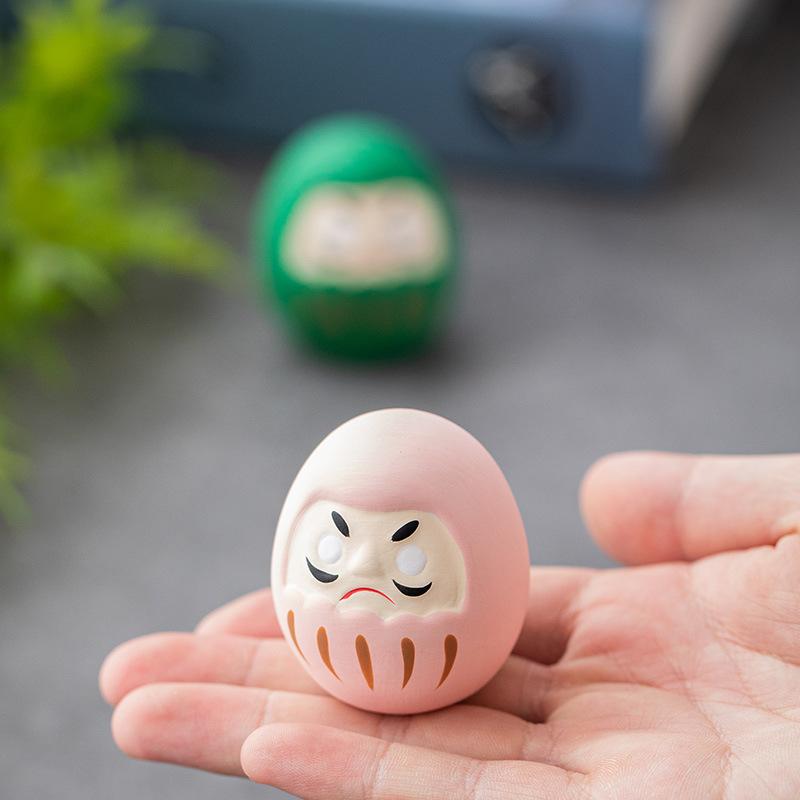 Japanese Ceramic Daruma Statue - Interior Design Japan ulasan dan harga