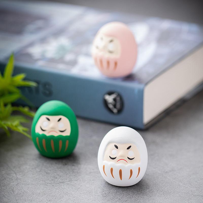 Japanese Ceramic Daruma Statue - Interior Design Japan ulasan dan harga