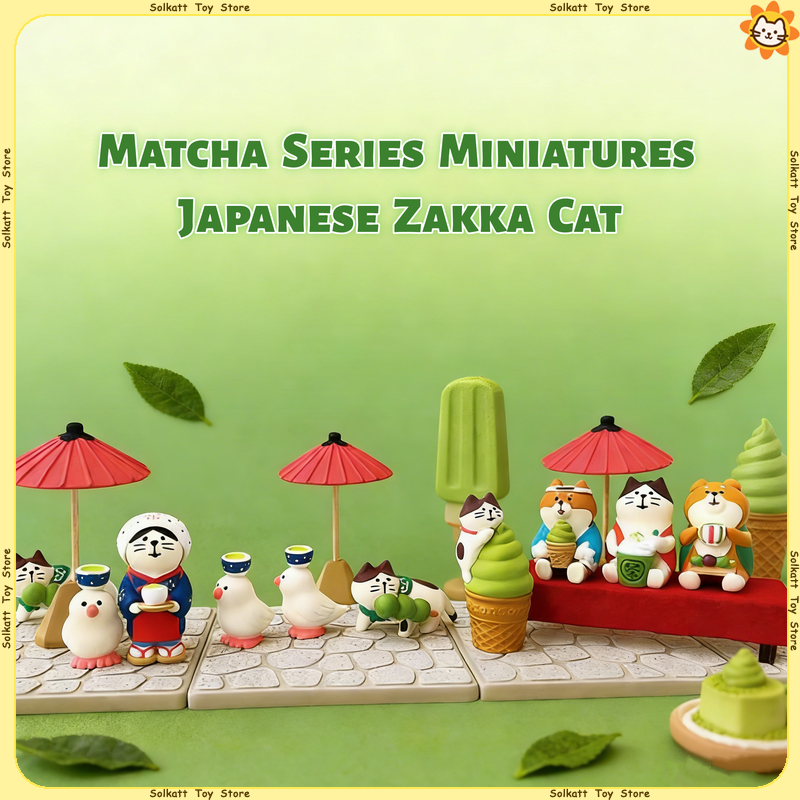 Matcha Series Miniatures Japan - Interior Design Japan ulasan dan harga