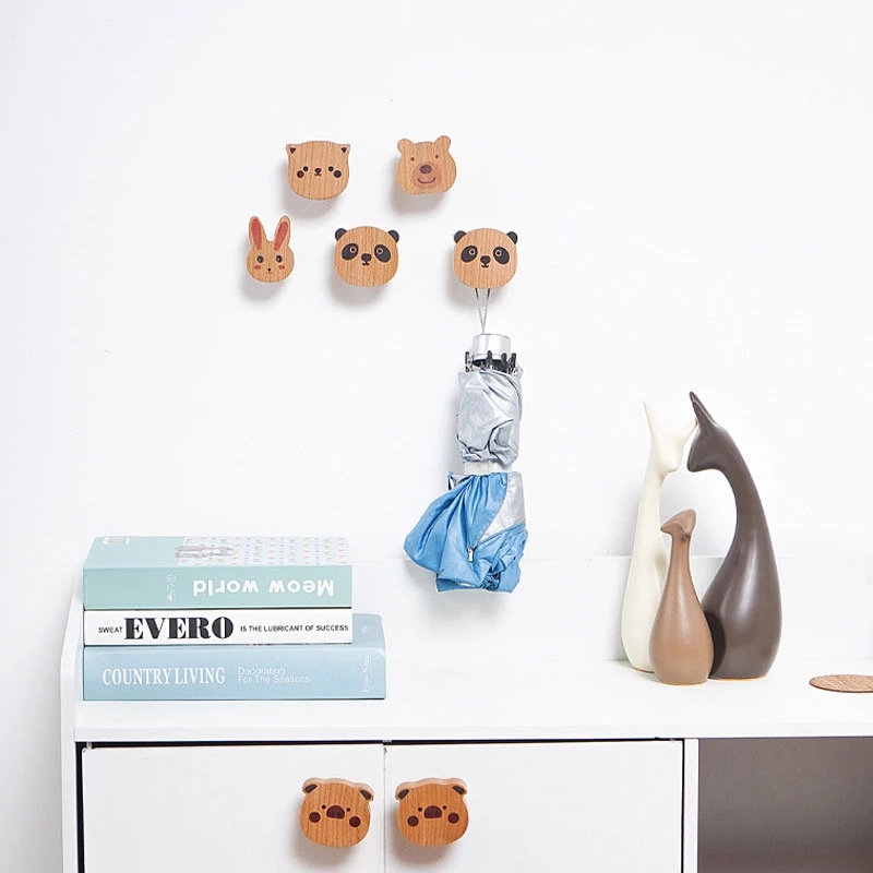 Wooden Cute Animal Coat Hook S - Interior Design Product ulasan dan harga