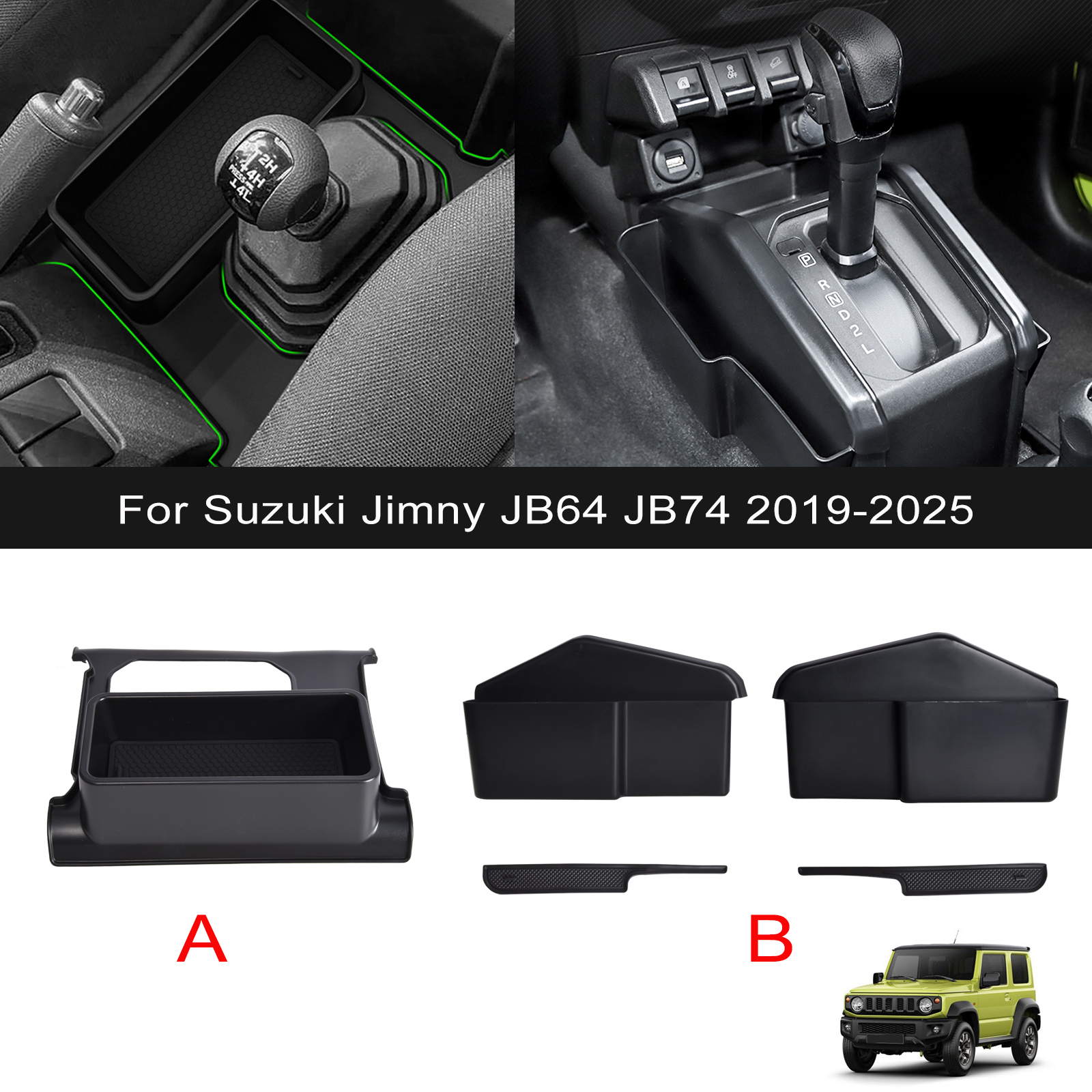 Car Gear Shift Side Storage Bo - Interior Design App ulasan dan harga