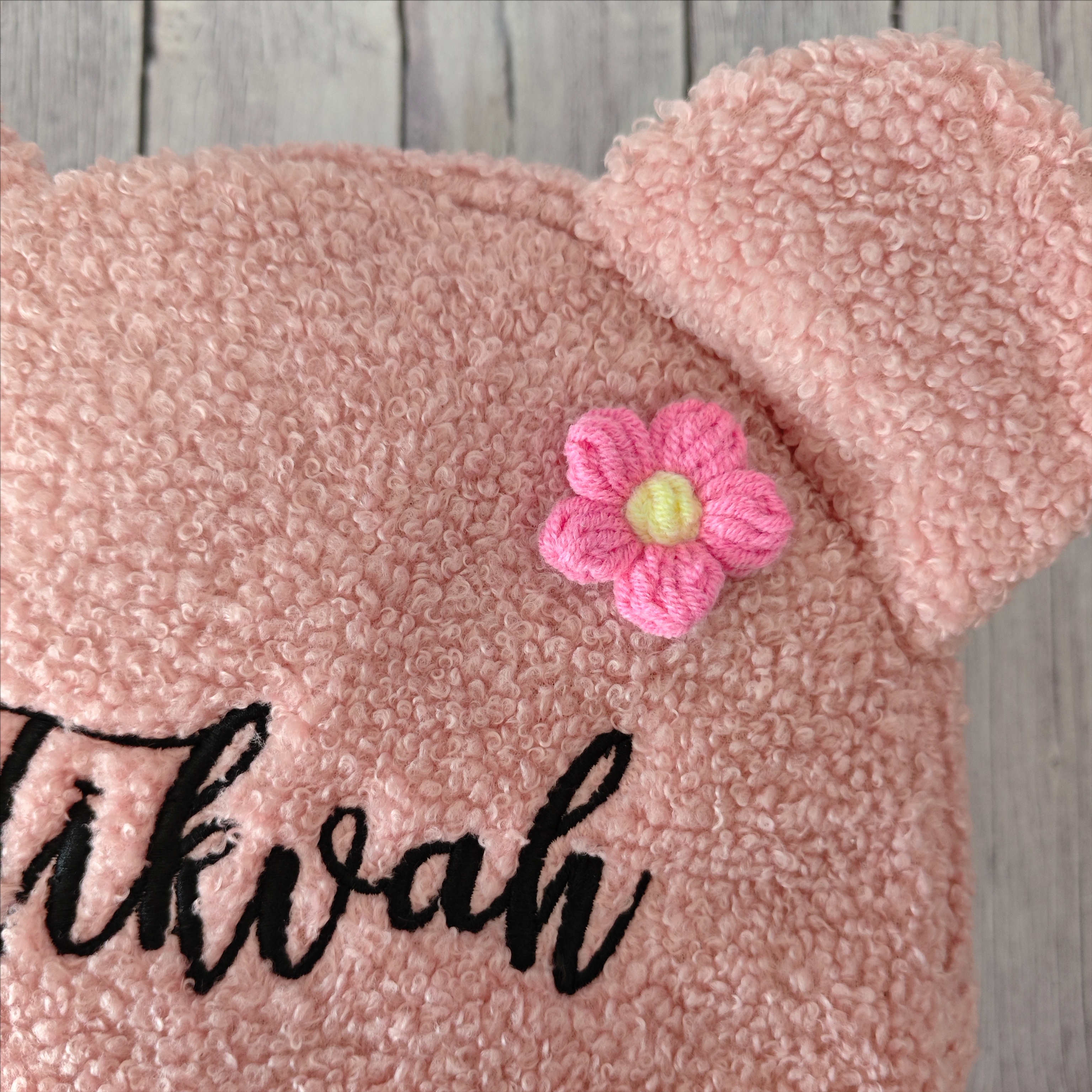 Custom Cute Bear backpack 2025 - Interior Design Name ulasan dan harga
