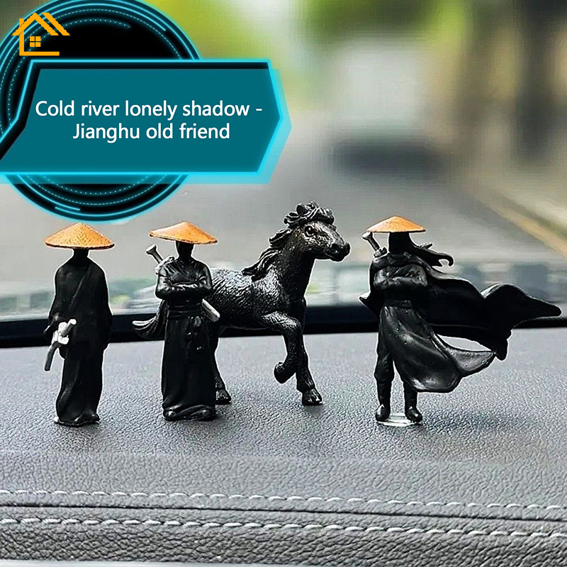 Resin Mini Figurines Decorativ - Interior Design Japan ulasan dan harga