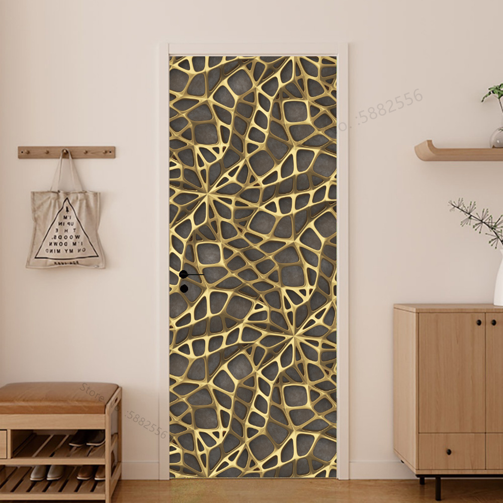 Imitation Wood Door Sticker Re - Interior Design Product ulasan dan harga