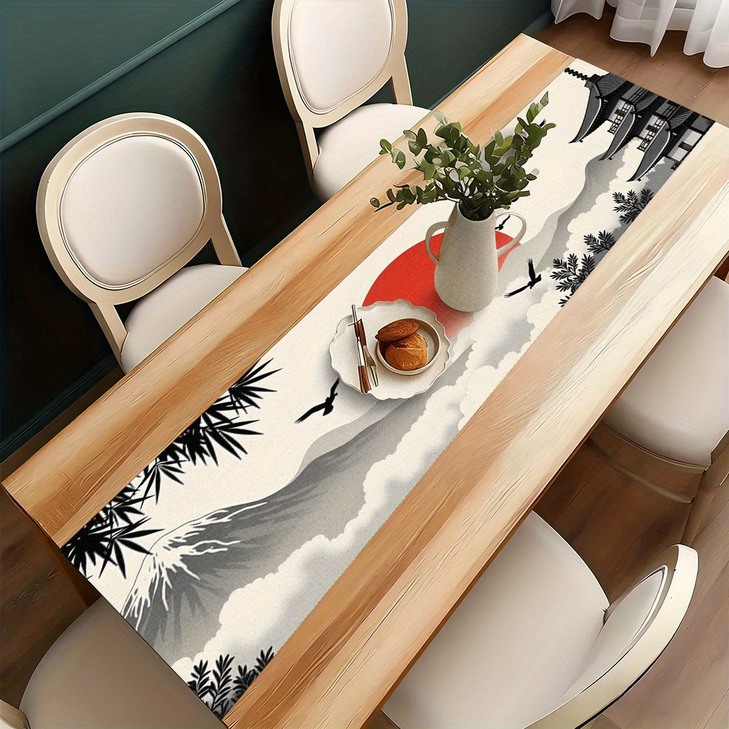 Japanese Ink Wash Landscape Ta - Interior Design Japan ulasan dan harga