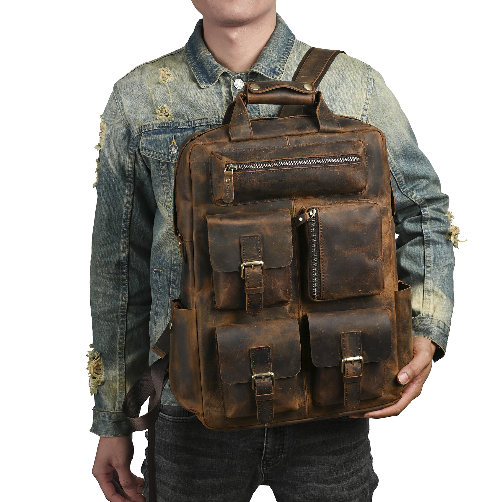 Men Original Leather Fashion T - Interior Design University ulasan dan harga