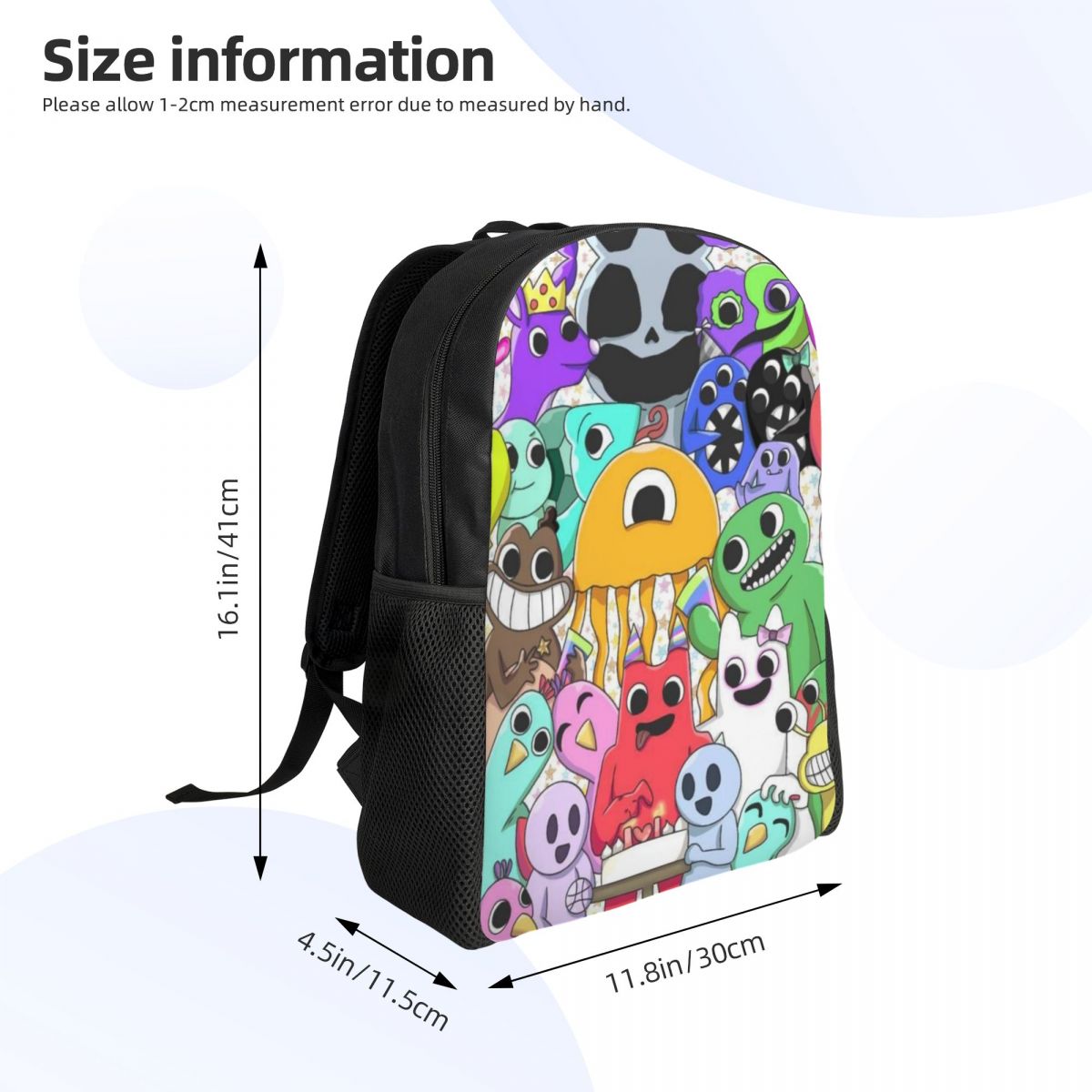 Rainbowed Cartoon Friends Back - Interior Design University ulasan dan harga
