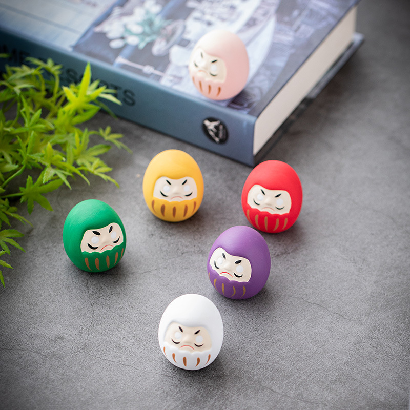 Japanese Ceramic Daruma Crafts - Interior Design Japan ulasan dan harga