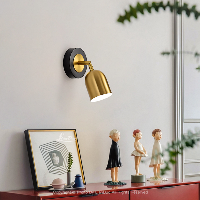 Modern Rotating LED Wall Lamp  - Interior Design Years Of Study ulasan dan harga