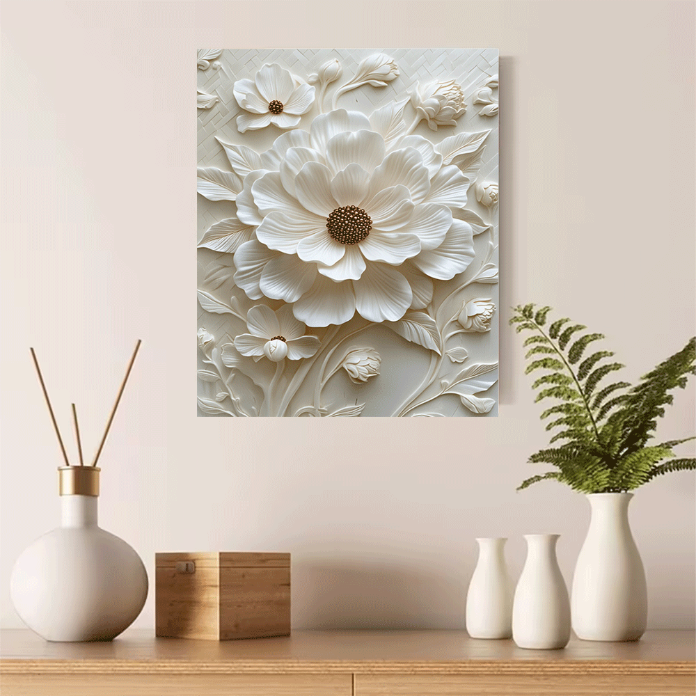 1PC-Canvas poster Unframed  Wh - Interior Design Landscape ulasan dan harga