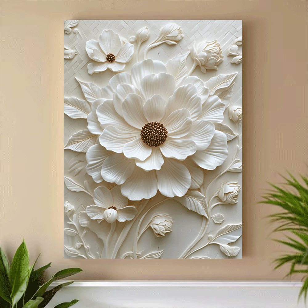 1PC-Canvas poster Unframed  Wh - Interior Design Landscape ulasan dan harga