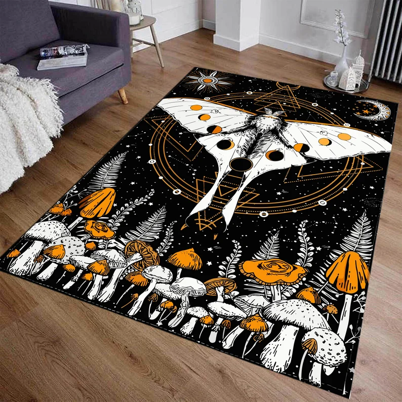 Mushroom Rug Interior Design I - Interior Design Living Room Ideas ulasan dan harga