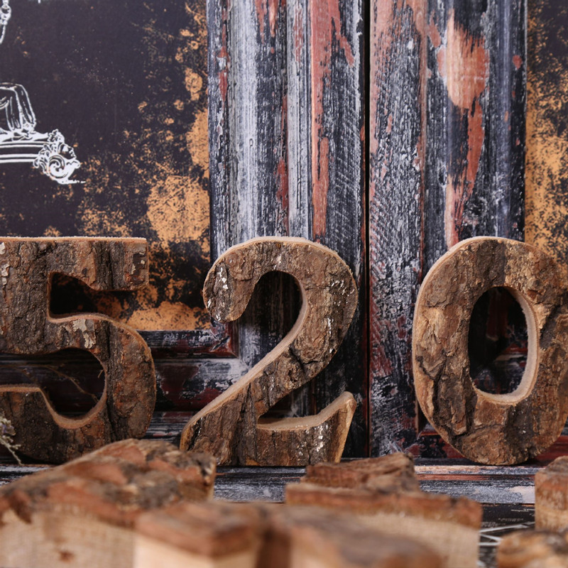 Wooden Letters Home Decor Alph - Interior Design Product ulasan dan harga