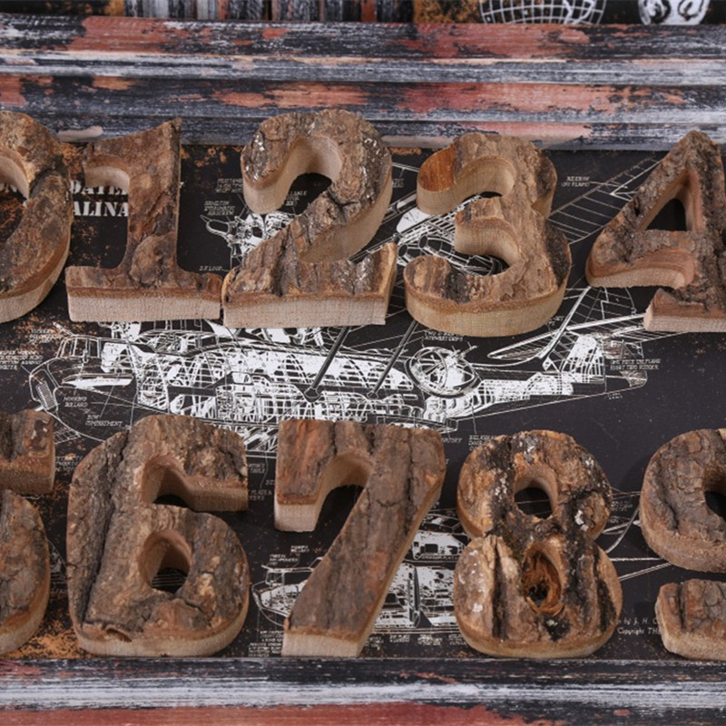 Wooden Letters Home Decor Alph - Interior Design Product ulasan dan harga