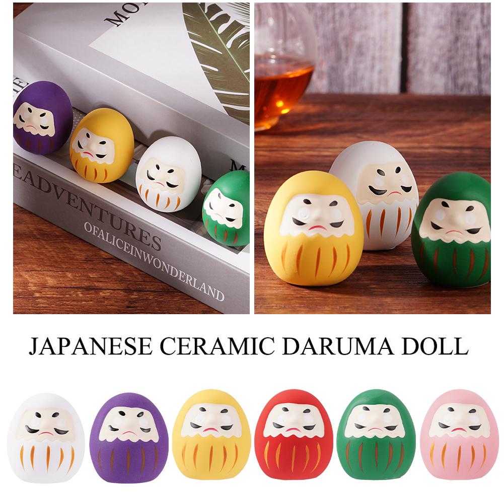 Japanese Ceramic Daruma Doll C - Interior Design Japan ulasan dan harga