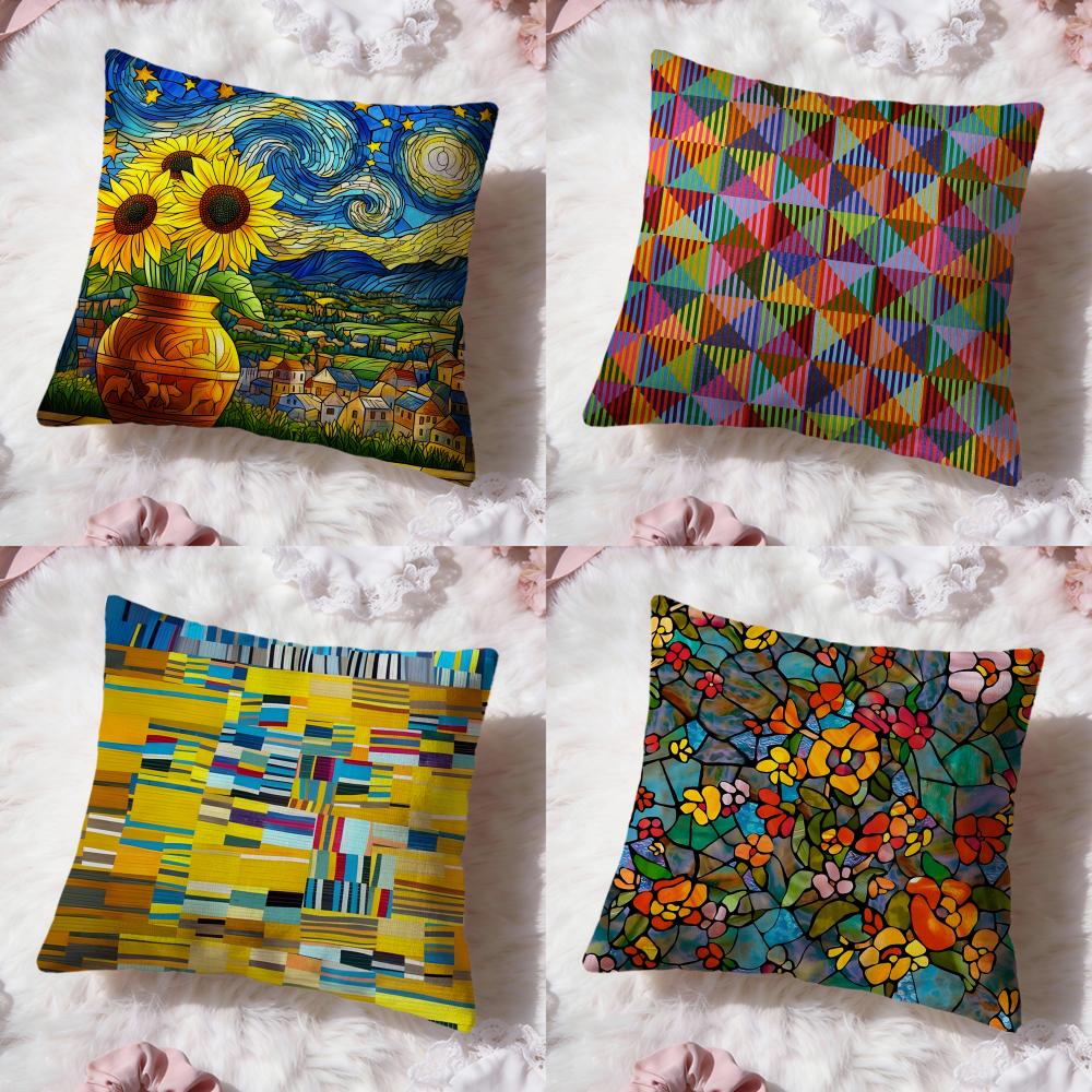 Landscape Cushion Cover Premiu - Interior Design Landscape ulasan dan harga