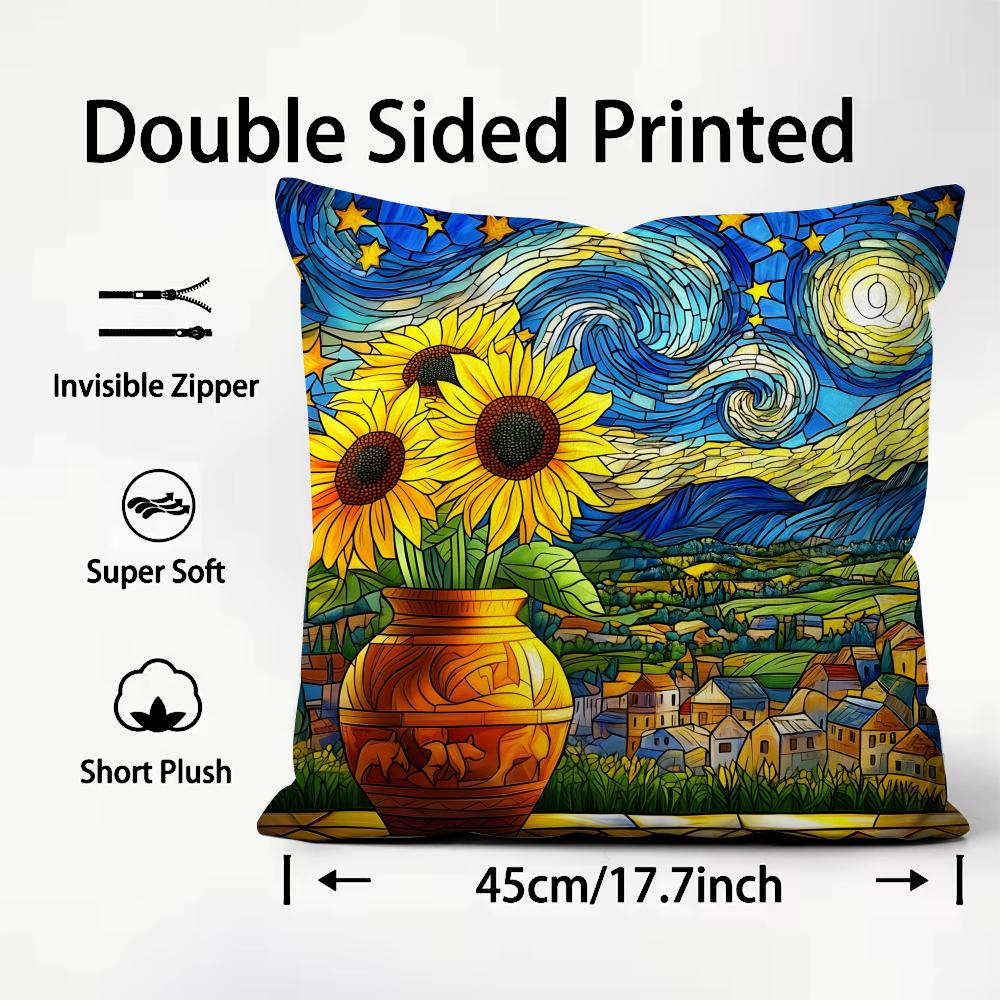 Landscape Cushion Cover Premiu - Interior Design Landscape ulasan dan harga