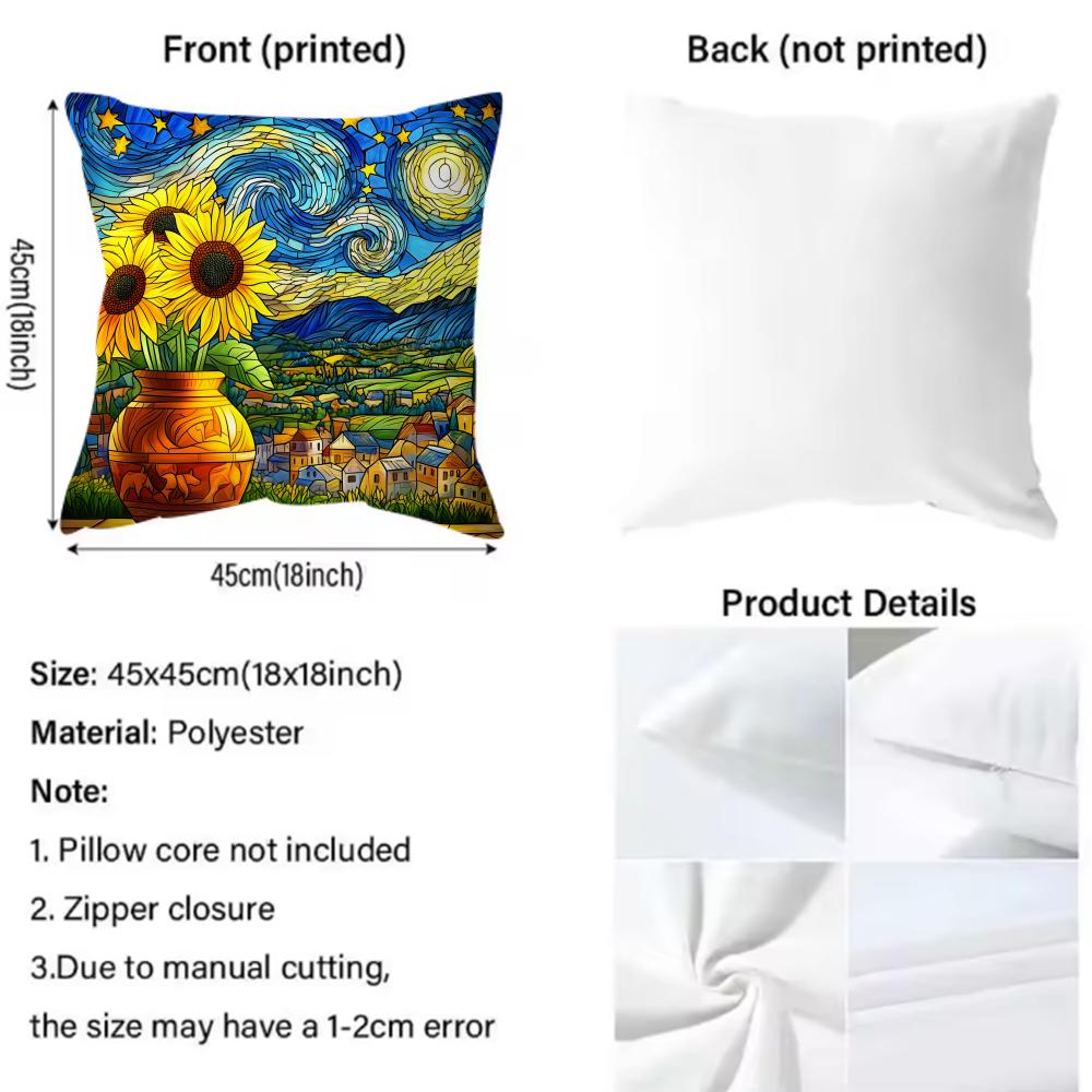 Landscape Cushion Cover Premiu - Interior Design Landscape ulasan dan harga