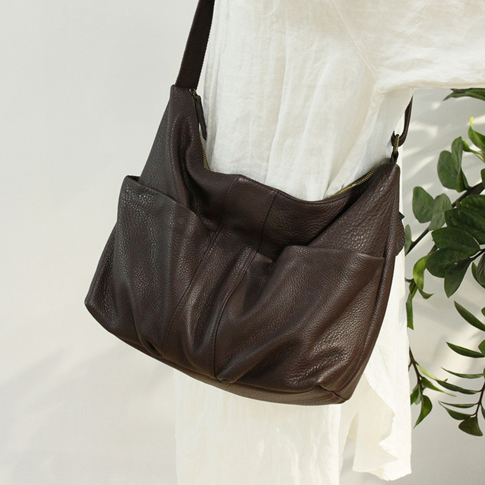 Genuine Leather Sac Shoulder W - Interior Design University ulasan dan harga