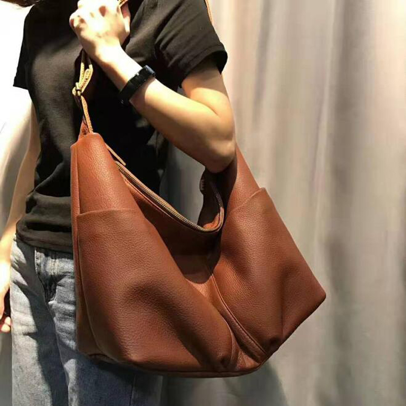 Genuine Leather Sac Shoulder W - Interior Design University ulasan dan harga