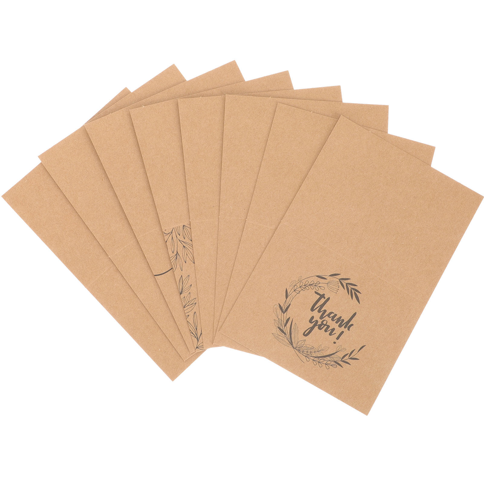 16Sets Thank You Cards Kraft P - Interior Design Online Free ulasan dan harga