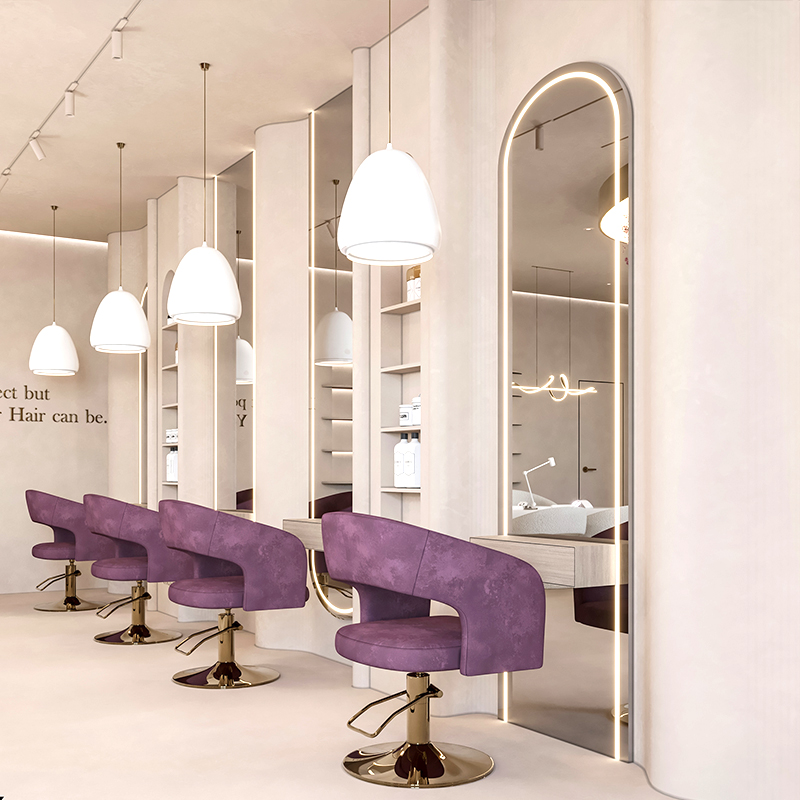 Modern Luxury Modern Beige Nai - Interior Design Nail Salon ulasan dan harga